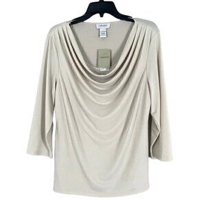 Carmen marc valvo women long sleeve top-Size Large